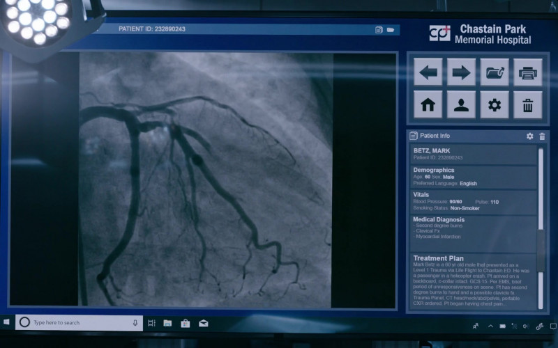 Microsoft Windows Operating System in The Resident S06E12 All the Wiser (1)