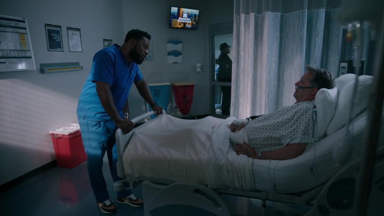 Nike Sneakers Worn by Malcolm-Jamal Warner as AJ Austin in The Resident S06E12 All the Wiser (1)