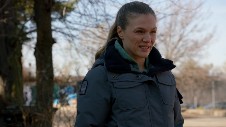 Outdoor Survival Canada (OSC) Jacket Worn by Tracy Spiridakos as Hailey Upton in Chicago P.D. S10E12 I Can Let You Go (3)