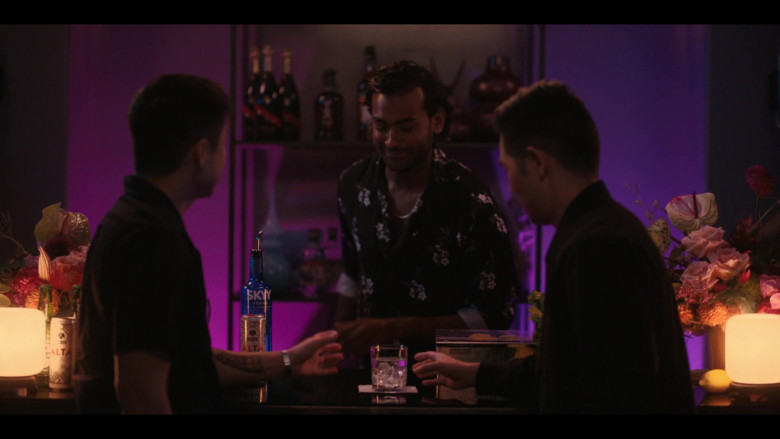 Skyy Vodka and Tecate Alta Beer Cans in The L Word Generation Q S03E07 Little Boxes (2023)