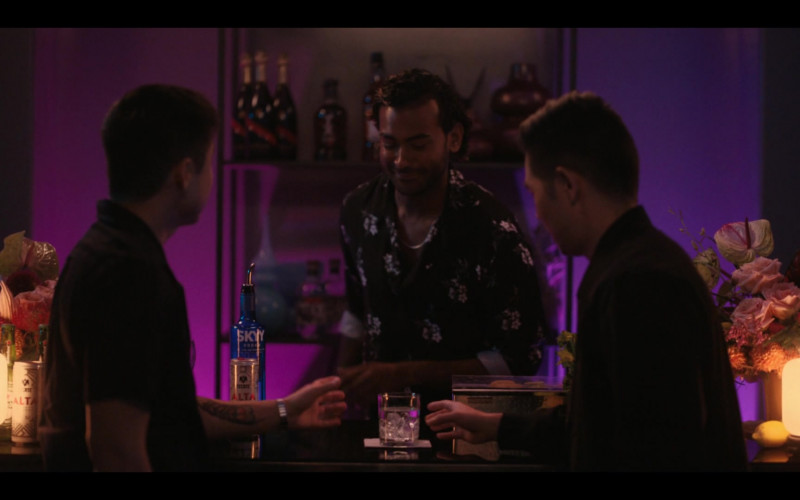 Skyy Vodka and Tecate Alta Beer Cans in The L Word Generation Q S03E07 Little Boxes (2023)