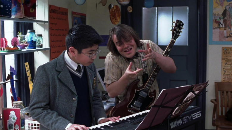 Yamaha SY85 Music Synthesizer Keyboard Used by Robert Tsai as Lawrence ‘Mr. Cool' in School of Rock 2003 Movie (1)