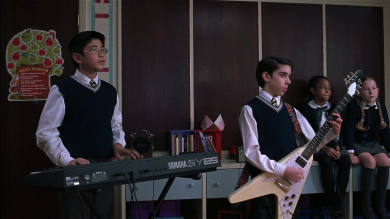 Yamaha SY85 Music Synthesizer Keyboard Used by Robert Tsai as Lawrence ‘Mr. Cool' in School of Rock 2003 Movie (2)