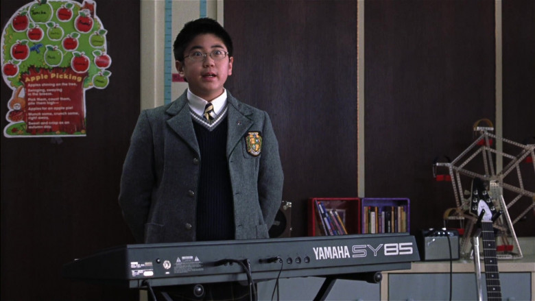 Yamaha SY85 Music Synthesizer Keyboard Used by Robert Tsai as Lawrence ‘Mr. Cool' in School of Rock 2003 Movie (3)