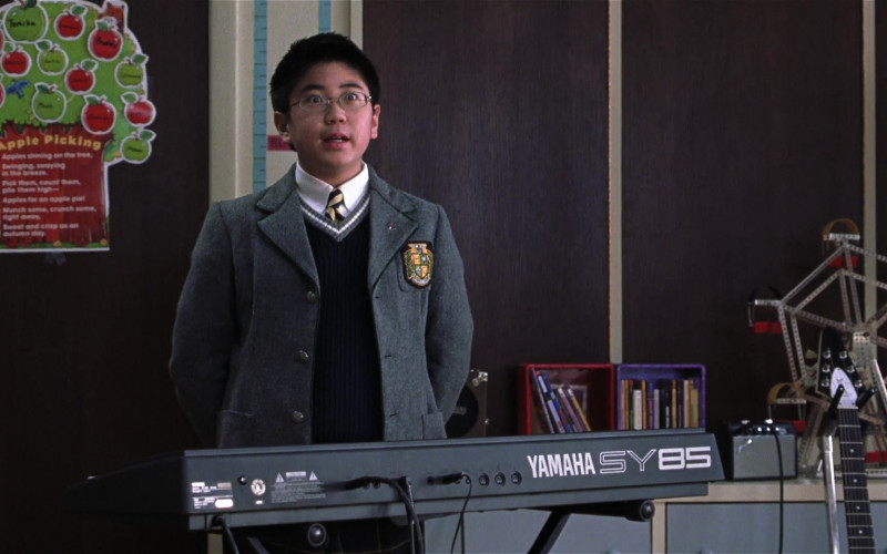 Yamaha SY85 Music Synthesizer Keyboard Used by Robert Tsai as Lawrence ‘Mr. Cool' in School of Rock 2003 Movie (3)