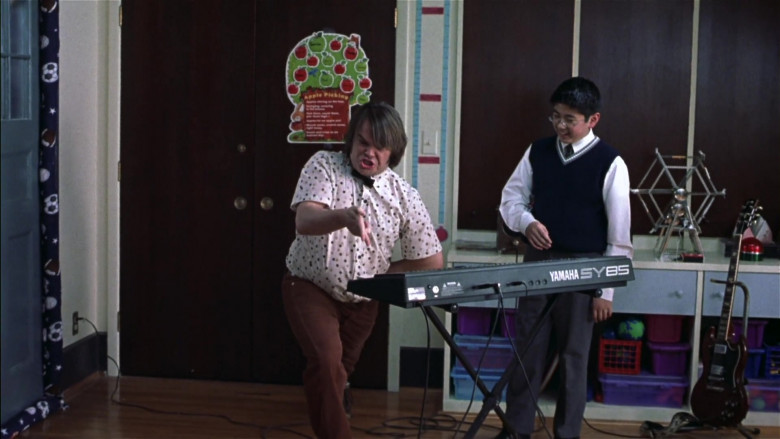 Yamaha SY85 Music Synthesizer Keyboard Used by Robert Tsai as Lawrence ‘Mr. Cool' in School of Rock 2003 Movie (4)
