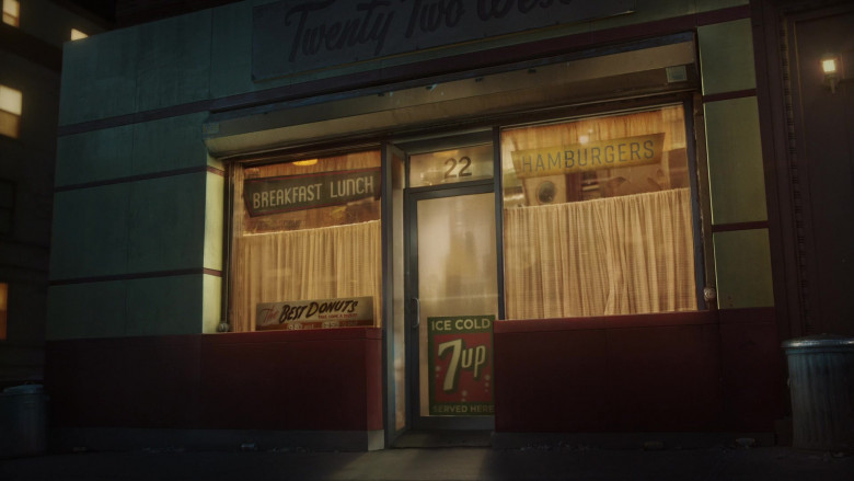 7UP Soda Banner in Godfather of Harlem S03E05 Angel of Death (2023)