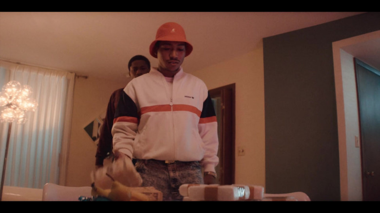 Adidas Jacket and Kangol Hat in BMF S02E05 Moment of Truth (2)