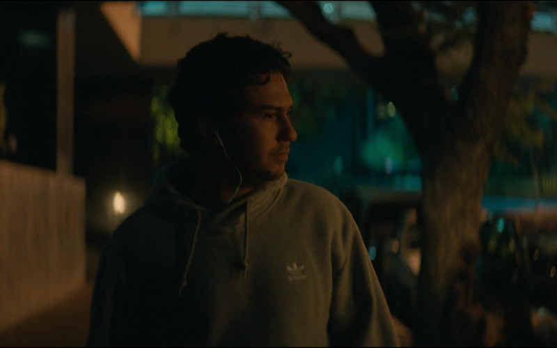 Adidas Men's Hoodie of Nat Wolff as Craig Horne in The Consultant S01E08 "Hammer" (2023)
