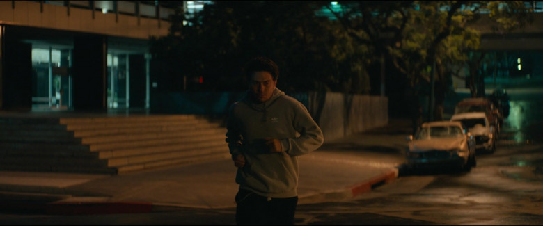 Adidas Men's Hoodie of Nat Wolff as Craig Horne in The Consultant S01E08 Hammer (2)