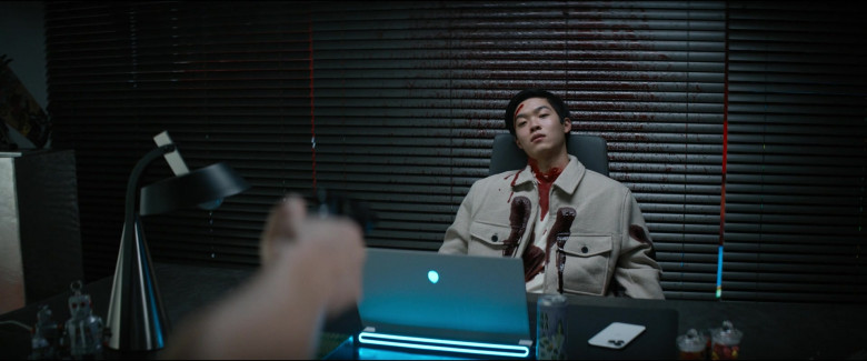 Alienware Laptop in The Consultant S01E01 Creator (2023)