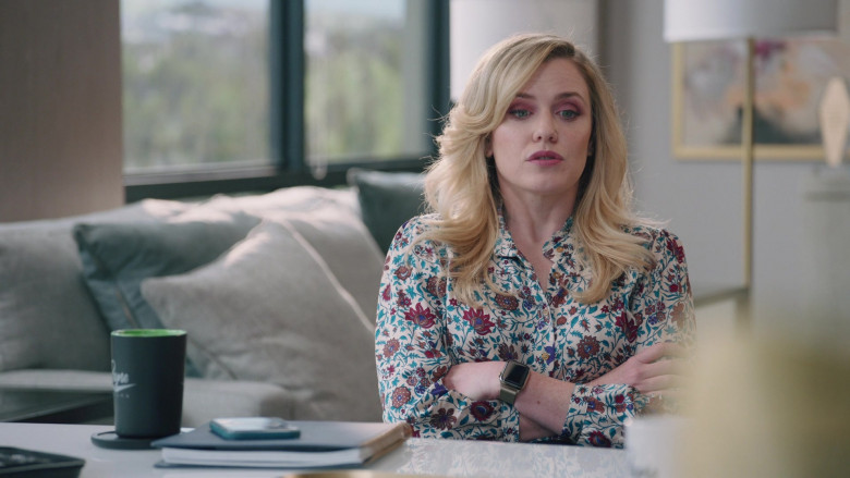 Apple Watch of Harriet Dyer as Sadie Ryan in American Auto S02E04 Cost Cutting (2023)