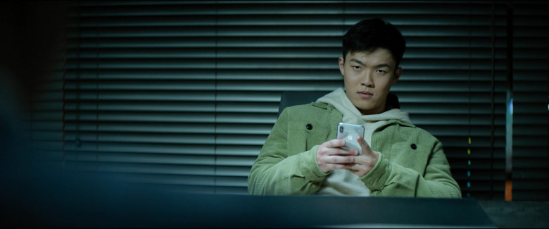 Apple iPhone Smartphone Used by Brian Yoon as Sang in The Consultant S01E04 Sang (2023)