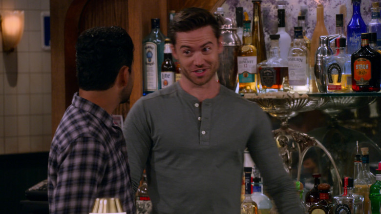 Bombay Sapphire Gin, Miller Lite Beer, The Glenlivet 12 Years Old Single Malt Scotch Whisky, Mossburn, Herradura Tequila, Milagro Tequila, Stroh 160 Rum in How I Met Your Father S02E04 Pathetic Deirdre (2023)