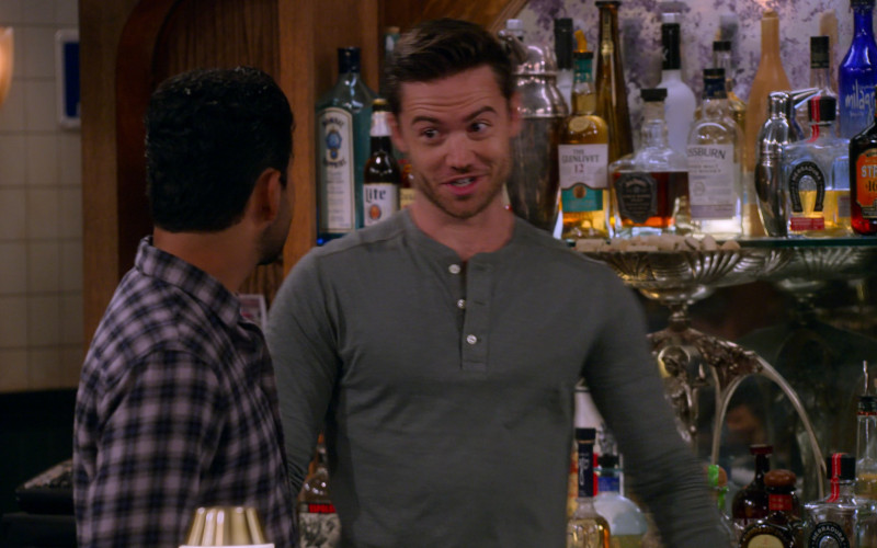 Bombay Sapphire Gin, Miller Lite Beer, The Glenlivet 12 Years Old Single Malt Scotch Whisky, Mossburn, Herradura Tequila, Milagro Tequila, Stroh 160 Rum in How I Met Your Father S02E04 Pathetic Deirdre (2023)