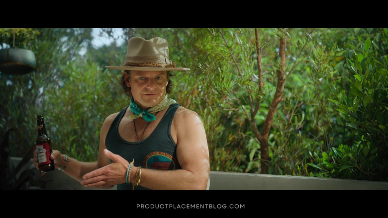 Budweiser Beer Enjoyed by Steve Zahn as Zen in Your Place or Mine (2023)