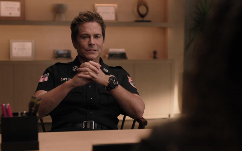 Casio G-Shock Watch Worn by Rob Lowe as Owen Strand in 9-1-1 Lone Star S04E05 Human Resources (1)