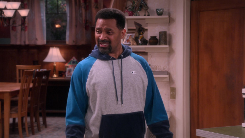 Champion Men's Hoodie of Mike Epps as Bennie in The Upshaws S03E08 Now What (2)