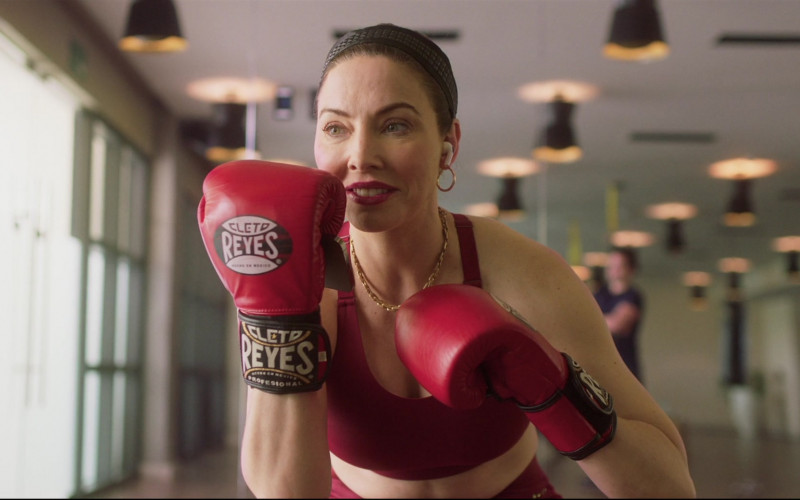 Cleto Reyes Boxing Gloves Worn by Whitney Cummings as Margot Cohen in At Midnight 2023 Movie (4)