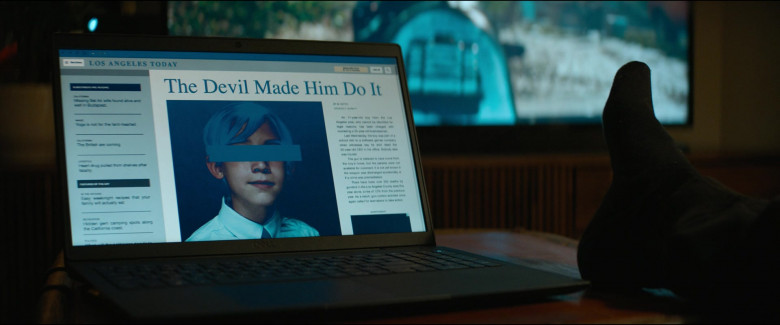 Dell Laptop in The Consultant S01E01 Creator (2023)