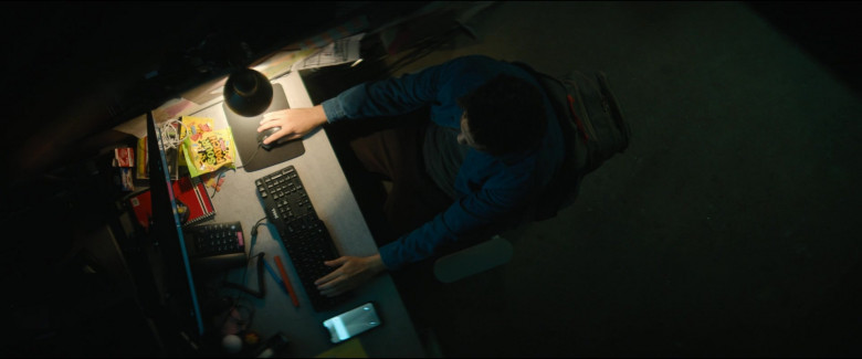 Dell PC Keyboard Used by Nat Wolff as Craig Horne in The Consultant S01E02 Mama (2023)