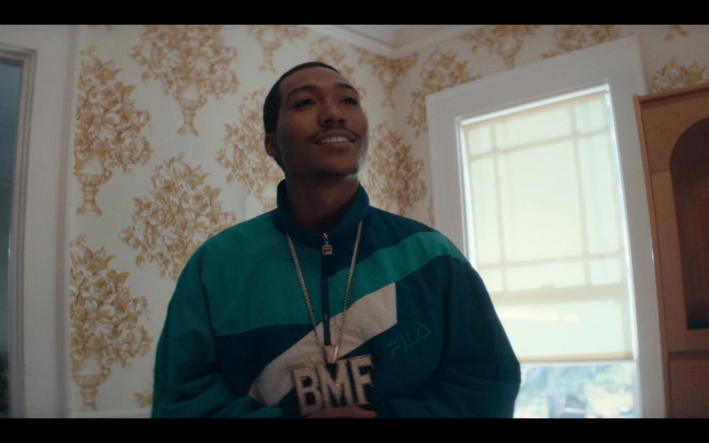 Fila Track Jacket in BMF S02E06 Homecoming (2023)
