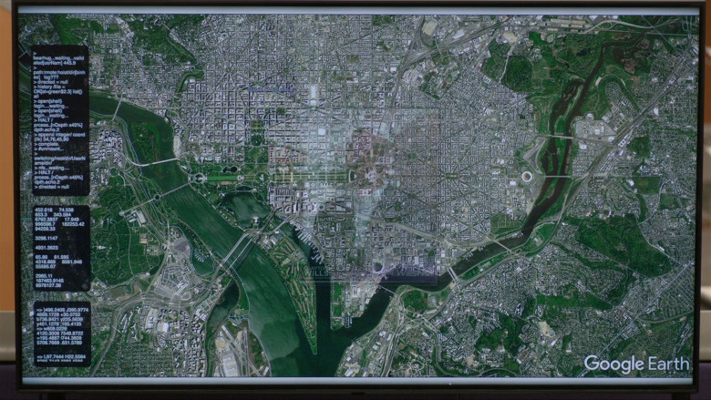 Google Earth Software in NCIS S20E14 Old Wounds (1)