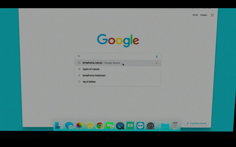 Google Website in Freeridge S01E01 The Box (2023)