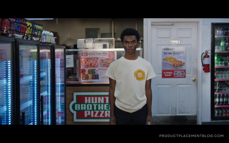 Hunt Brothers Pizza in We Have a Ghost (2023)