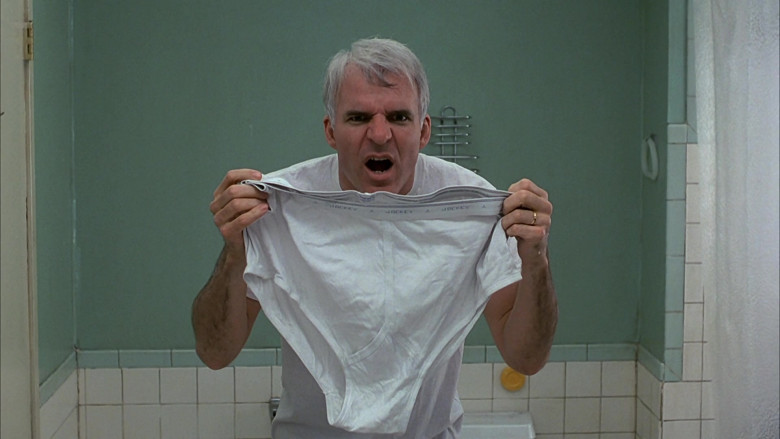 Jockey Underwear Held by Steve Martin as Neal Page in Planes, Trains and Automobiles (2)