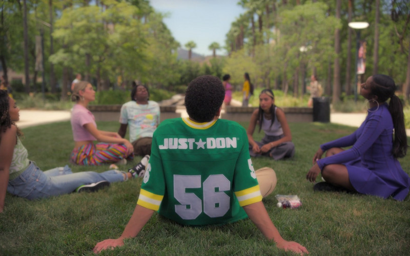 Just Don Jersey Worn by Marcus Scribner as Andre'Junior' Johnson in Grown-ish S05E15 "The A Team" (2023)