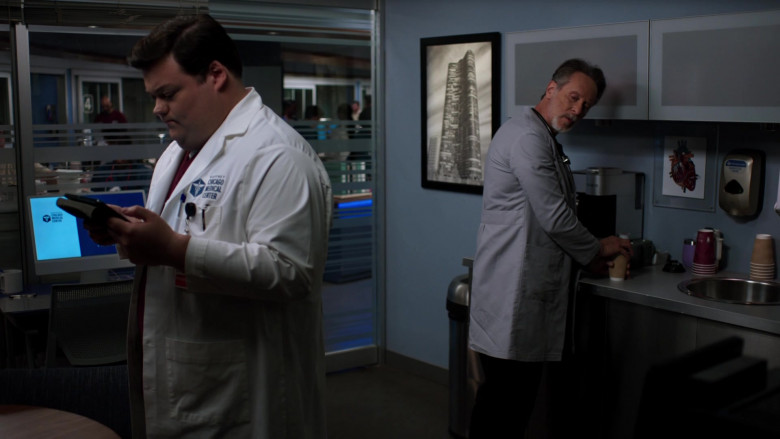 Keurig Coffee Makers in Chicago Med S08E14 On Days Like Today… Silver Linings Become Lifelines (2)