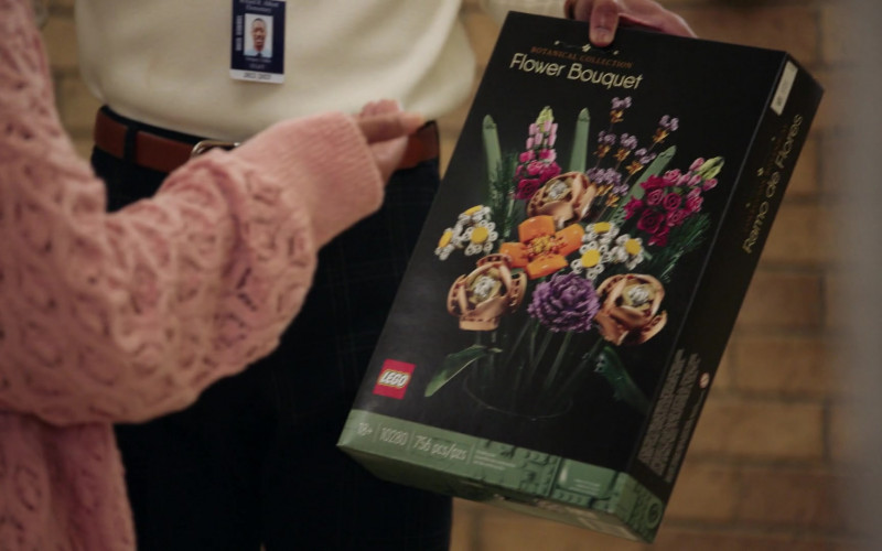 LEGO Icons Flower Bouquet Botanical Collection Building Set for Adults in Abbott Elementary S02E14 (1)