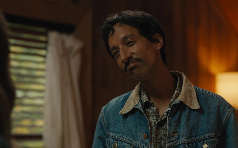 Lee Men's Denim Jacket Worn by Danny Pudi as Benny in Somebody I Used to Know (2023)