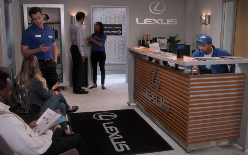 Lexus Car Dealership in The Upshaws S03E03 "Treading Water" (2023)