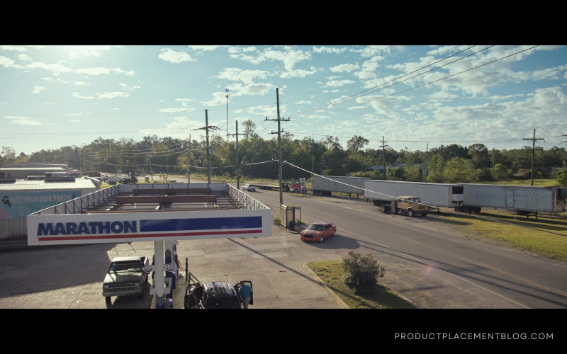 Marathon Brand Gas Station in We Have a Ghost (1)