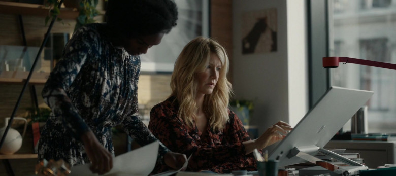 Microsoft Surface Studio All-In-One Computer Used by Laura Dern as Kate Miller in The Son (2022)