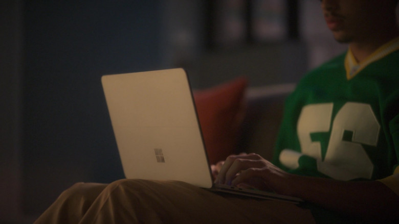 Microsoft Surface Tablet Computer Used by Marcus Scribner as Andre ‘Junior' Johnson in Grown-ish S05E15 The A Team (2023)