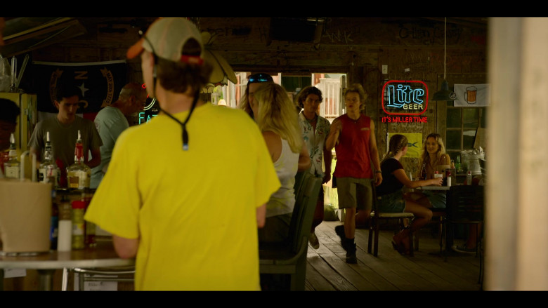 Miller Lite Beer Sign in Outer Banks S03E08 Tapping the Rudder (2023)