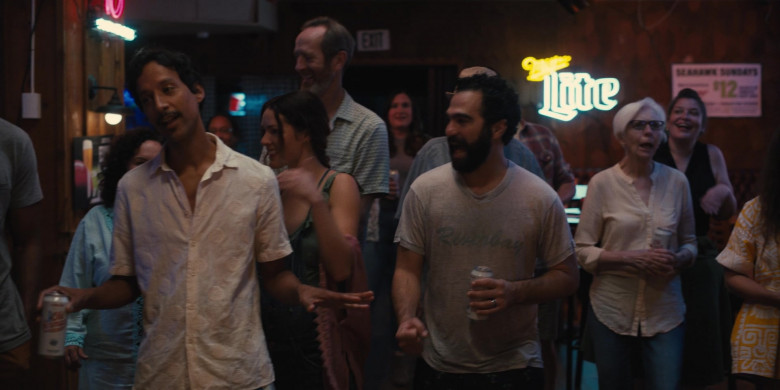 Miller Lite Beer Sign in Somebody I Used to Know (2023)