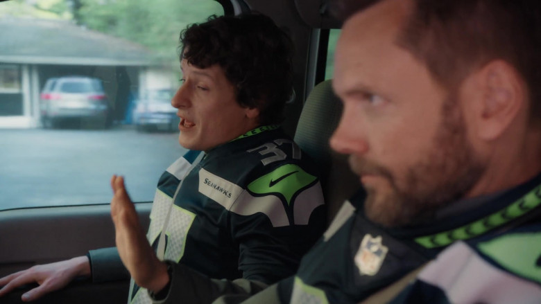 Nike NFL Seattle Seahawks American Football Team Jerseys in Animal Control S01E02 Rabbits and Pythons (2023)
