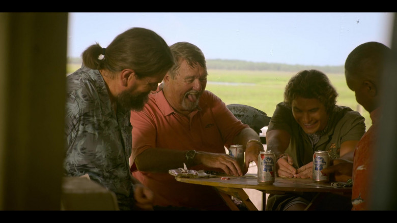 Pabst Blue Ribbon Beer in Outer Banks S03E03 Fathers and Sons (2)