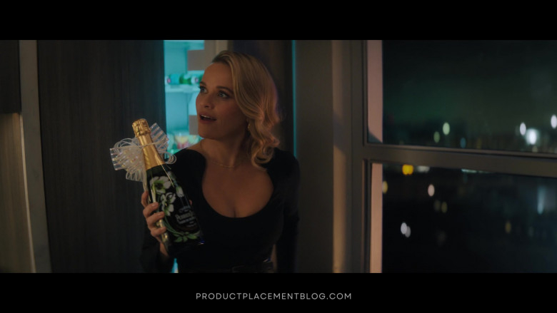 Perrier Jouet Champagne Bottle Held by Reese Witherspoon as Debbie in Your Place or Mine (2023)