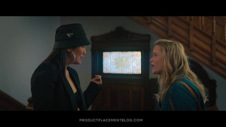 Prada Bucket Hat Worn by Zoë Chao as Minka in Your Place or Mine Movie (2)