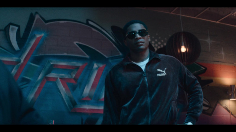 Puma Velour Track Jacket in BMF S02E05 Moment of Truth (2)