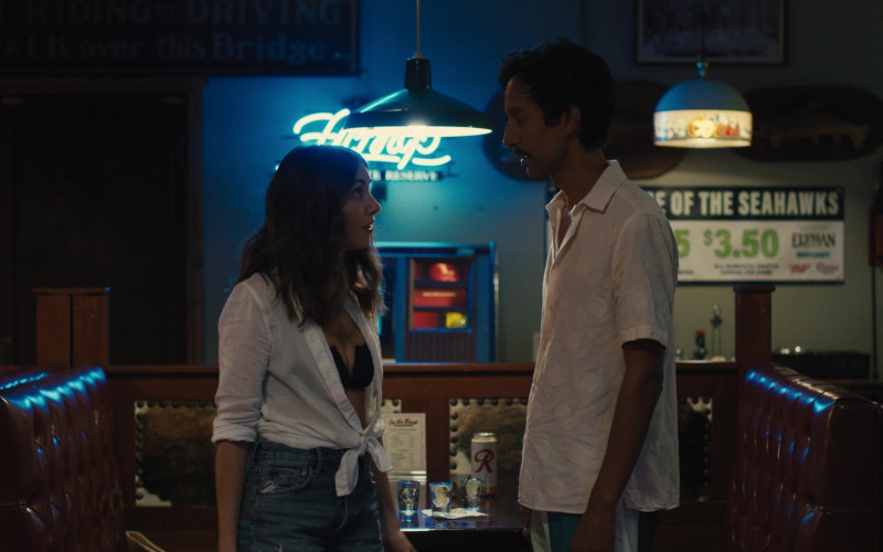 Rainier Beer Cans in Somebody I Used to Know (2023)