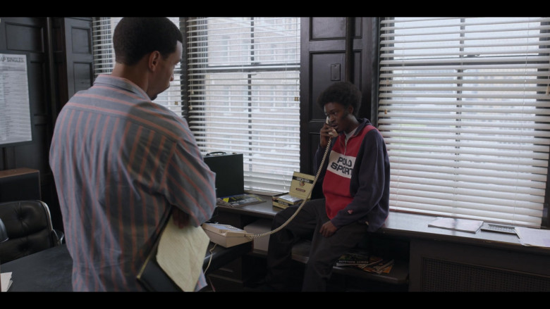 Ralph Lauren Men's Quarter-Zip Pullover in Wu-Tang An American Saga S03E02 All I Need (1)