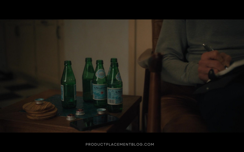 San Pellegrino Mineral Water Enjoyed by Ashton Kutcher as Peter in Your Place or Mine (2023)