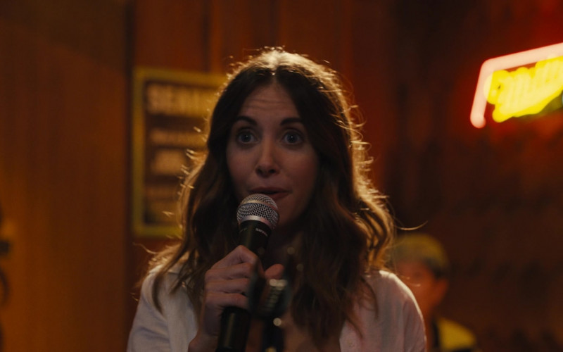 Shure Microphone Used by Alison Brie as Ally in Somebody I Used to Know (2023)