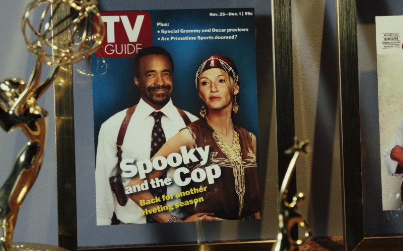 TV Guide Magazine in Poker Face S01E06 Exit Stage Death (2023)